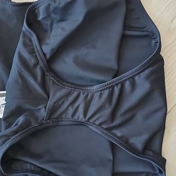 Speedo One Piece Halter Ruched Swimsuit, Size 16 - Picture 14 of 16